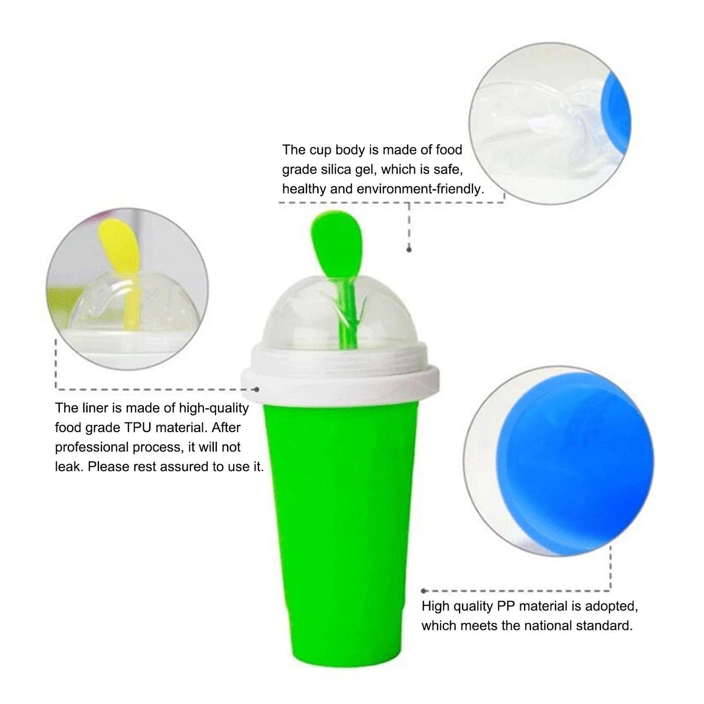 Squeeze Cooling Frozen Magic Cup Gadgets