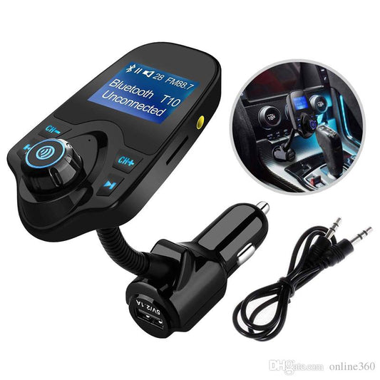 T10 Car Bluetooth FM Transmitter