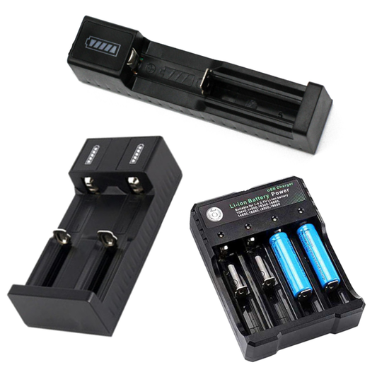 Single/Dual/Quad Rechargeable 3.7V - 4.2V Battery Charger