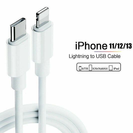 1M iPhone Type C to Lightning PD 20W Fast Charging iPhone 13 12 11 Charger