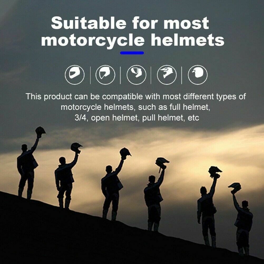 T2 Bluetooth Motorcycle Helmet Headset