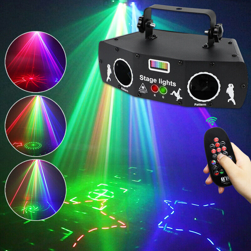 5 Eyes 3 IN 1 LED  Stage Laser Lights LE25RG