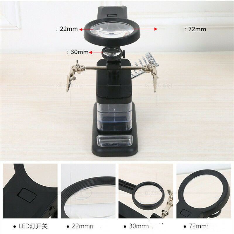 Repair Magnifier Soldering Station TH-7026