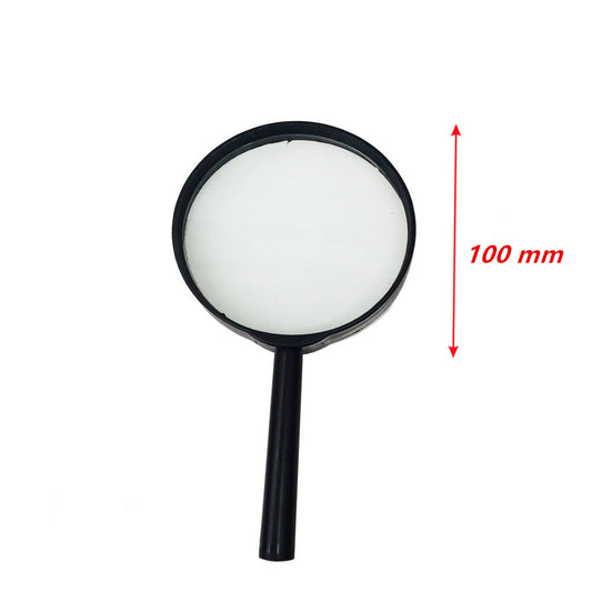 100mm Jet Black Magnifying Glass