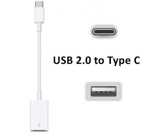 USB 3.1 Type C to USB 2.0 Female OTG Charging Data Cable