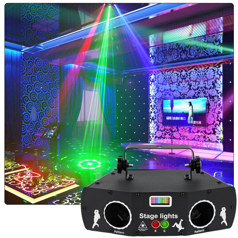 5 Eyes 3 IN 1 LED  Stage Laser Lights LE25RG