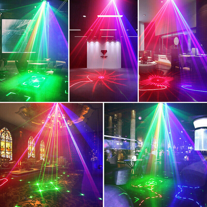 5 Eyes 3 IN 1 LED  Stage Laser Lights LE25RG