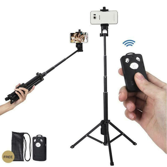 Professional Phone Mount Tripod & Selfie Stick YT-1688