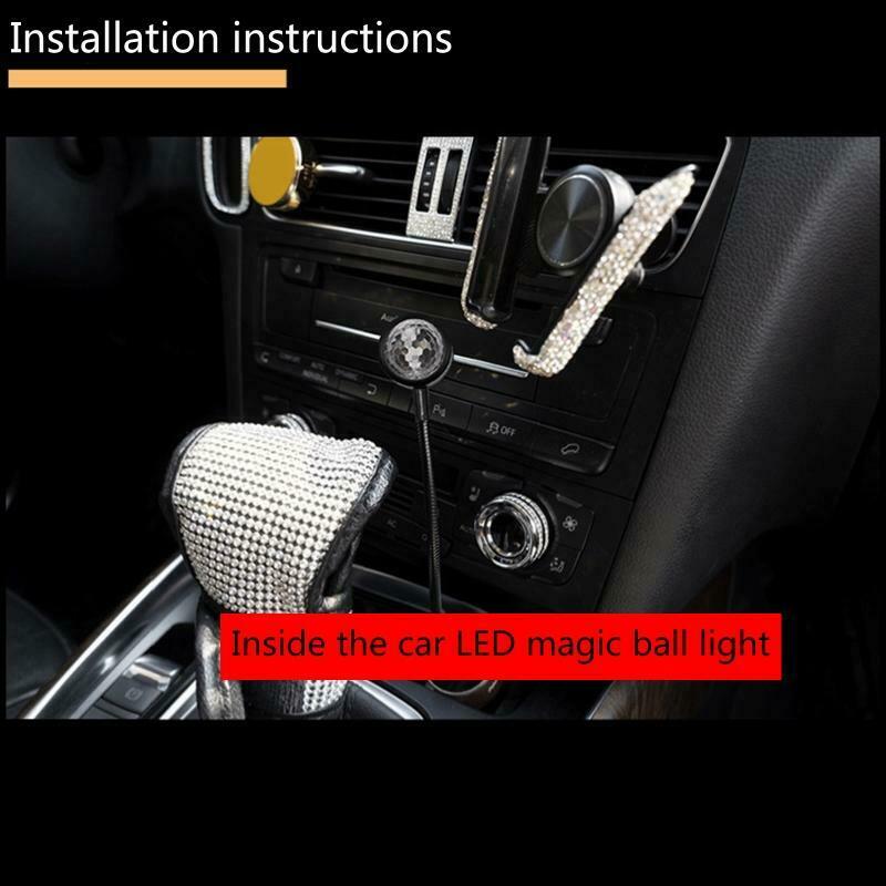 Car USB Atmosphere Ceiling Magic Ball For Car Pros