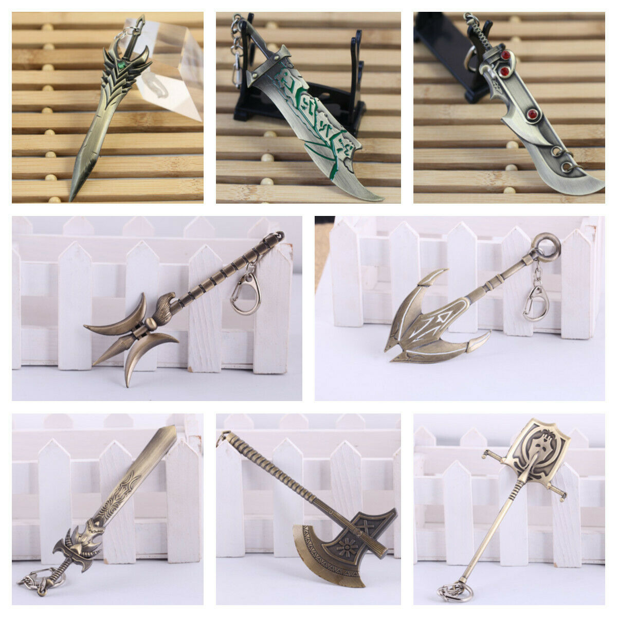 12cm Sword Keyrings