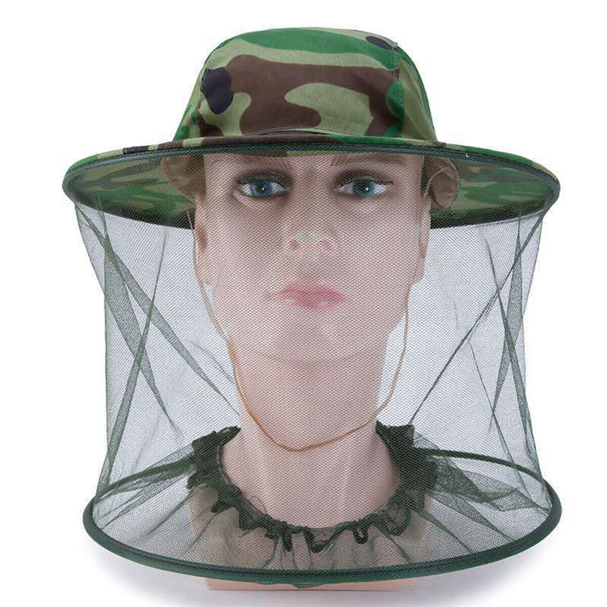 Mosquito Fly Bee Insect Head Net with Hat Gadgets Tool