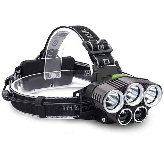 5 CREE LED Rechargeable Headlamp