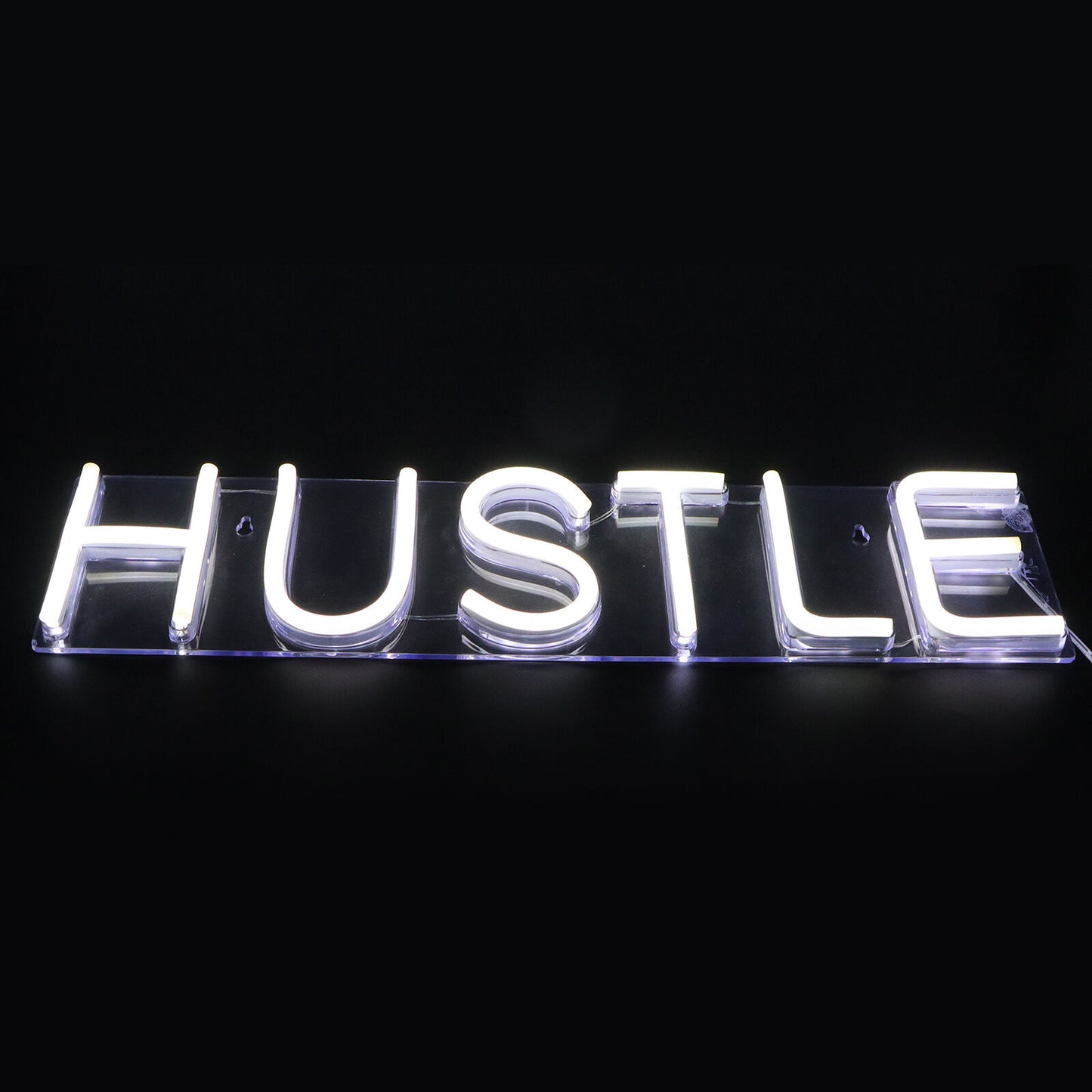 HUSTLE Neon LED sign USB Powered