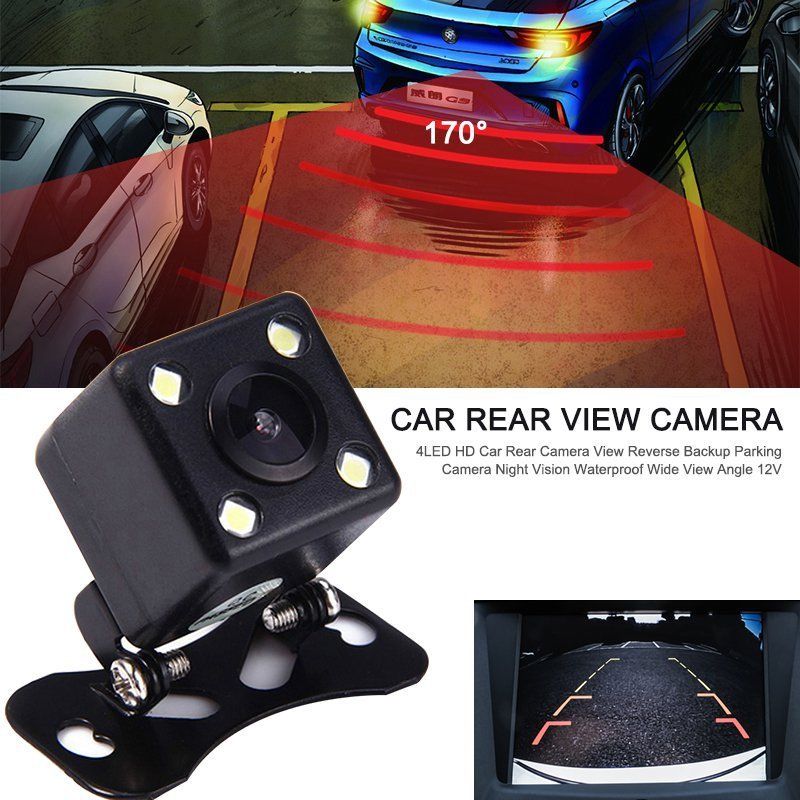 4 LED Reversing Camera w/ Wireless Kit