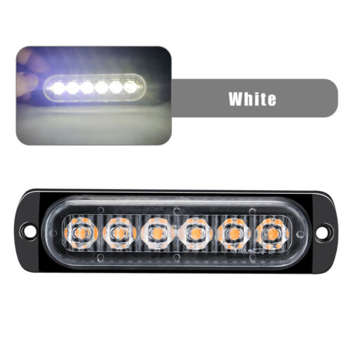 6 LED Car Truck Warning Flash Lights For car pros